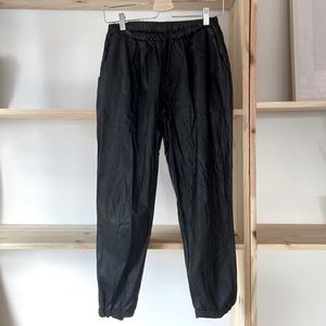 Sparkle & Fade faux leather slouch pants